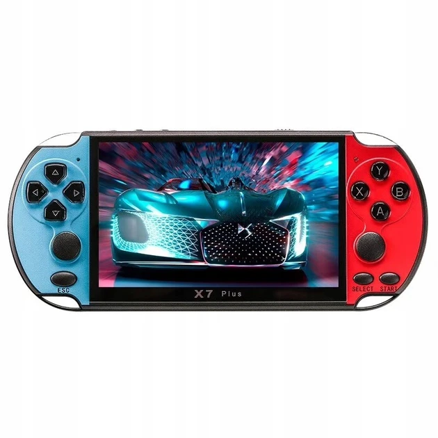 Ігрова портативна приставка консоль PSP X7 PLUS 8 гб з вбудованими іграми Dt