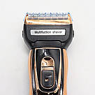 Електробритва триммер 3в1 Geemy GM 595 / Набір для стрижки волосся / Тример для бороди, фото 4