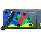 Дошка для віджимань Push Up Rack Board JT-006 / Упори від підлоги / Тренажер для вправ, фото 4