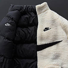 Пуховик Nike двосторонній водовідштовхувальний не продувний, фото 5