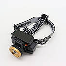 Налобний ліхтар із сонячною панеллю / Акумуляторний ліхтарик на голову / Водонепроникний ліхтарик, фото 9