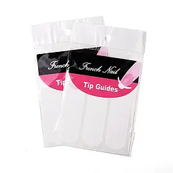 Трафарет для френча - наклейки для французького манікюру - френч смужки