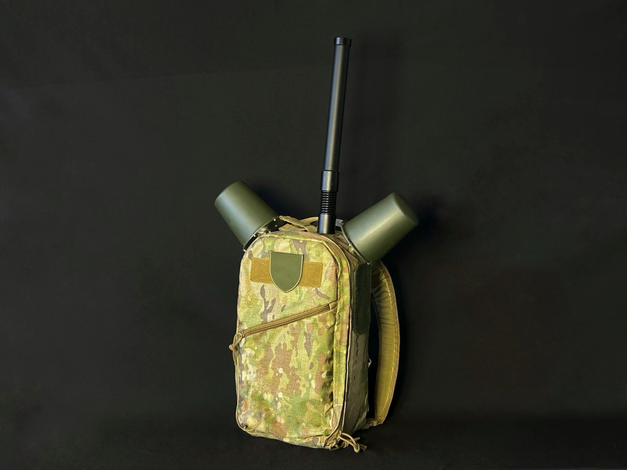 Купольний РЕБ Рюкзак BACKPACK FPV 110W на 3 діапазони (700-860/860-1020/2400 Мгц)