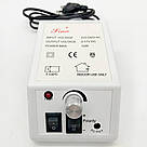 Фрезер для манікюру 20 000 об/хв + 6 фрез Lina 2000, Білий / Професійний апарат для манікюру, фото 4