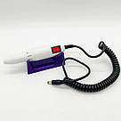 Фрезер для манікюру 20 000 об/хв + 6 фрез Lina 2000, Білий / Професійний апарат для манікюру, фото 6