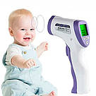 Безконтактний термометр DT-8826 + Подарунок Дитяча соска-термометр BABY TEMP NJ-347 / Електронний градусник, фото 2