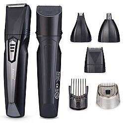 Машинка-триммер для стрижки 8в1 KM-640 / професійні машинки для стрижки волосся / Акумуляторна машинка