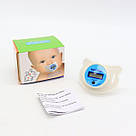 Дитяча соска-термометр BABY TEMP NJ-347 / Цифровий градусник-соска з дисплеєм / Пустушка-термометр, фото 10