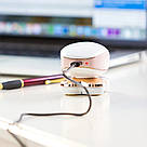 Жіночий тример епілятор для ніг S-906 / Епілятор-електробритва акумуляторна жіноча з 4 головками, фото 9