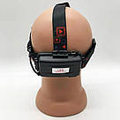 Ліхтар налобний акумуляторний W602-T6 / Потужний ліхтарик на голову, фото 6