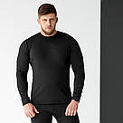 Комплект термобілизни для чоловіків Diving фліс (S-3XL) Чорне / Термобілизна чоловіча зимова у розмірі S-M, фото 3