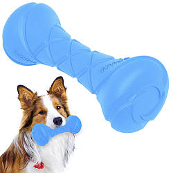 Ігрова гантель для апортування PitchDog, Блакитна / Ігра для тренування собак / Іграшка для дресирування