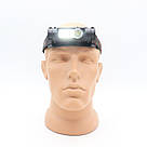 Налобний ліхтар із магнітом та USB зарядкою BL 211 ХРЕ-COB / Акумуляторний ліхтарик на голову, фото 6