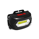 Акумуляторний ліхтар налобний з USB-зарядкою, BL 203 COB / Налобний ліхтарик на голову з акумулятором, фото 7