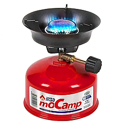 Портативний газовий пальник для кемпінгу з п'єзопідпалом, Iksa moCamp / Туристична газова міні-піч