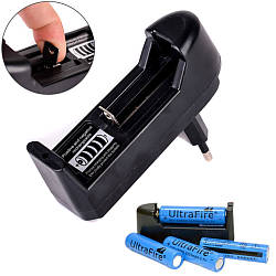 Зарядний пристрій для 1 Li-Ion акумулятора EL-088 / Універсальна зарядка / Зарядка для акумулятора