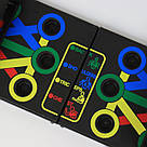 Дошка для віджимань 14в1 Foldable Push Up Board / Платформа з упорами для віджимань / Тренажер для віджимання, фото 9