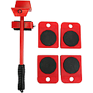 Набір для переміщення меблів та важких предметів MOVING HELPERS 5в1 / Набір інструментів для транспортування, фото 3