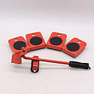 Набір для переміщення меблів та важких предметів MOVING HELPERS 5в1 / Набір інструментів для транспортування, фото 8