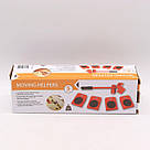 Набір для переміщення меблів та важких предметів MOVING HELPERS 5в1 / Набір інструментів для транспортування, фото 10