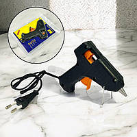 Інструмент для рукоділля Finding Клеєвий пістолет 20W під стрижні 8 мм - 7 мм Чорний 10.5 см x 10.5 см