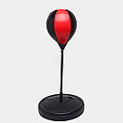 Дитячий боксерський набір Стійка 80-110см + рукавички + насос / Груша для боксу / Боксерська груша на стійці, фото 4