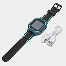 Дитячий смарт годинник з камерою, GPS та підтримкою 3G, XO H110, Зелений / Розумний годинник для дітей з функцією дзвінка, фото 9