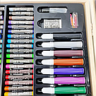 Художній набір для малювання на 180 предметів, у валізці / Дитячий набір для творчості, фото 4