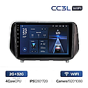 Штатна магнітола Teyes CC3L Wi-Fi Hyundai Santa Fe (2018-2023), фото 3