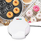 Апарат для приготування пончиків на 7 шт, 1200 Вт, XL-615 / Машинка електрична для випікання пончиків, фото 8