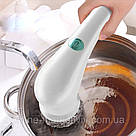 Електрична щітка для прибирання з 5 насадками, Magic Brush, з USB / Бездротова електрощітка для прибирання, фото 5