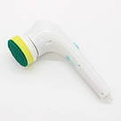 Електрична щітка для прибирання з 5 насадками, Magic Brush, з USB / Бездротова електрощітка для прибирання, фото 7