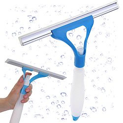 Швабра для миття вікон із пульверизатором / Щітка для легкого миття дзеркал