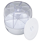 Круглий диспенсер для сипучих продуктів + Подарунок Кухонні ваги SF 400 / Настільний органайзер на 6 секцій, фото 5