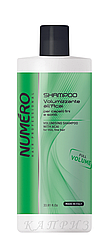 Шампунь для додання об'єму з екстрактом асаї Brelil Numero Volumising Shampoo 1000 мл