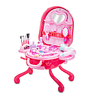 Ігровий набір у валізці для дівчаток 2в1, на 31 предмет, Fashion Girl / Іграшковий набір салон краси, фото 4