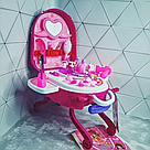 Ігровий набір у валізці для дівчаток 2в1, на 31 предмет, Fashion Girl / Іграшковий набір салон краси, фото 5