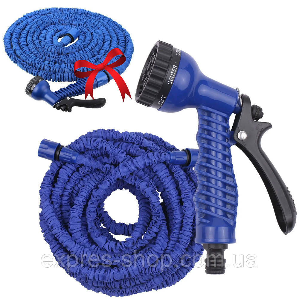 Садовий шланг 75 м V-HOSE PRO + Подарунок Шланг для поливу 60 м / Поливальний шланг з розпилювачем, фото 1