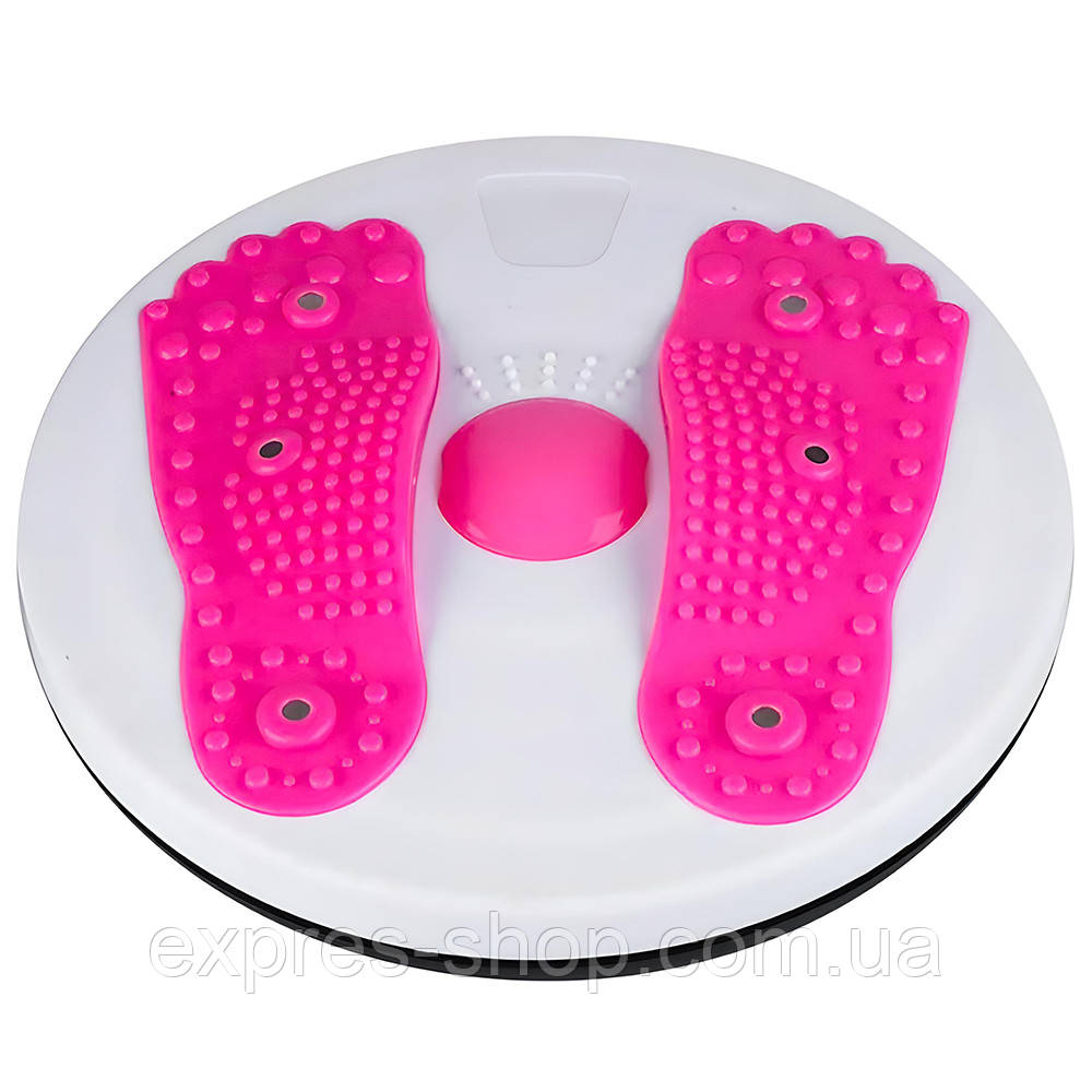 Тренажер Диск здоров'я Waist Twisting, 27 см / Масажний диск, що обертається для стоп, фото 1