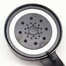 Лійка для душу, 5 режимів, Чорна / Насадка для душу / Масажна лійка / Душова лійка / Насадка на душ, фото 4