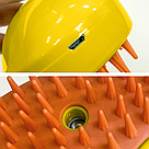 Парова щітка для вичісування шерсті + Подарунок Іграшка м'яч PetGravity / Масажна щітка від шерсті з паром, фото 5