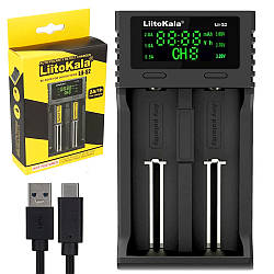 Зарядний пристрій для акумуляторів LiitoKala Lii S2 / Універсальна зарядка для батарейок