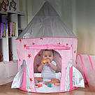 Дитячий будиночок намет з тунелем та басейном для кульок / Ігровий намет для дітей / Складаний намет, фото 7