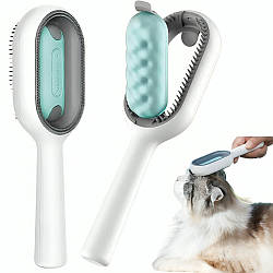 Щітка для сухого та вологого вичісування собак та котів 4в1 LY-364 / Щітка для вичісування шерсті