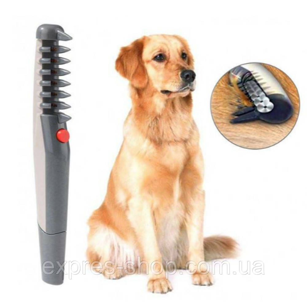 Електричний гребінець для вичісування собак KNOT OUT / Гребінець для котів / Гребінець для тварин, фото 1