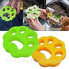 Гребінець для шерсті + Подарунок Силіконові лапки / Пуходерка з кнопкою / Щітка для вичісування шерсті, фото 9