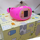 Смарт годинник з GPS-трекером і сім-картою, G65, Рожевий / Дитячий смарт годинник / Розумний смарт годинник для дітей, фото 8