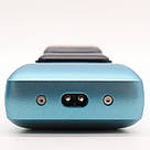 Електробритва шейвер з USB і LED дисплеєм, VGR V-357, Бірюзова / Акумуляторна бритва / Тример для обличчя, фото 5