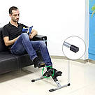 Велотренажер для реабілітації рук та ніг, до 100кг / Реабілітаційний тренажер з дисплеєм / Тренажер велосипед, фото 8