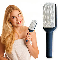 Гребінець випрямляч 24см / Масажна щітка для волосся / Самоочисний гребінець / Масажний гребінець